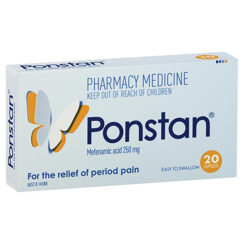 Ponstan 250mg 20s